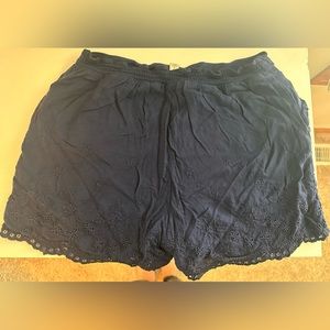 Navy shorts